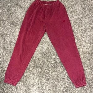 Pink sweatpants